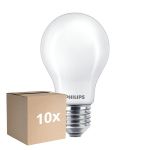 Mehrfachpackung 10x Philips Master LED E27 Birne Fadenlampe Matt 7.2W 1055lm - 922-927 Dim To Warm | Höchste Farbwiedergabe - Dimmbar - Ersatz Für 75W