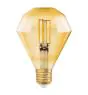 Osram Vintage 1906 LED E27 Birne Fadenlampe Gold 4.5W 420lm - 825  | Ersatz für 40W