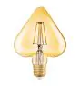 Osram Vintage 1906 LED E27 Heart Fadenlampe Gold 4.5W 470lm - 825  | Ersatz für 40W