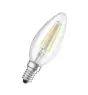 Osram Classic LED E14 Kerze Fadenlampe Klar 4W 470lm - Relax and Active - 827  | Ersatz für 40W