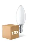 Mehrfachpackung 10x Philips Corepro LED Kerze E14 Matt 6.5W 806lm - 827  | Ersatz Für 60W