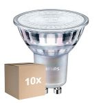 Lot 10x Philips MASTER Value Spot LED GU10 PAR16 3.7W 365lm 60D - 930 Blanc Chaud | Meilleur Rendu De Couleur - Dimmable - Remplacement 50W