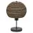 Ledvance Lampe De Chevet Decor Boule Brun | Convient pour 1x E27