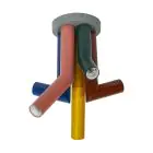 Ledvance Decor Straw Plafond Échantillon Multicolore | Convient pour 5X E27