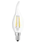 Ledvance Classic LED E14 Bougie Filament Claire 4W 470lm - 827- | Remplacement 40W
