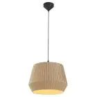 Nordlux Dicte 40 Suspension Luminaire Textile Beige| Convient pour 1x E27