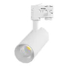 Spot LED Sur Rail 3 Phases  Eco Aluminium Blanc 20W 2060lm 36D - 840 Blanc Froid | UGR 