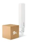 Lot 9x Philips CorePro PL-C LED 8.9W 990lm - 830 Blanc Chaud | 2 Broches - Remplacement 26W