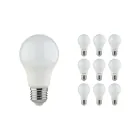 Lot 10x Classic LED E27 Poire Dépolie 4.9W 480lm - 840 Blanc Froid | Équivalent 40W